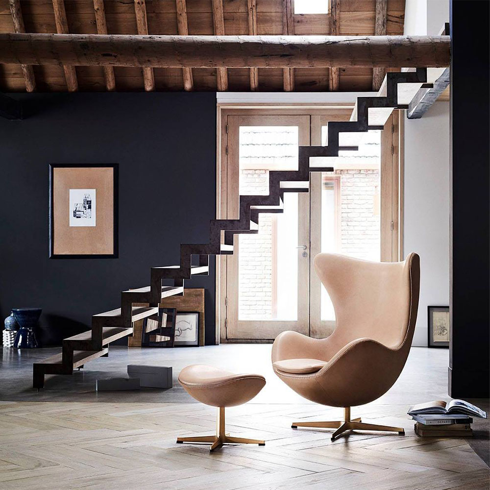 Egg chair-Fritz Hansen-Moodshop-Natural feeling-Interni now magazine