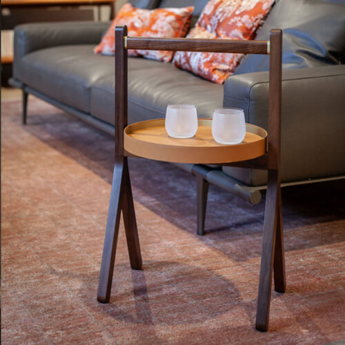 Poltrona Frau-Ren-Side table-Interni now-Ready to ship