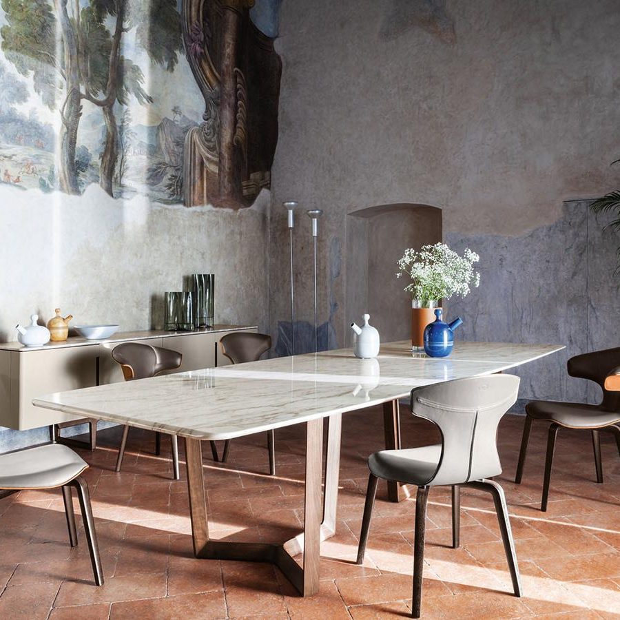 The 7 best tables for the Holiday season-PoltronaFrau-Bolero-Interni now_1